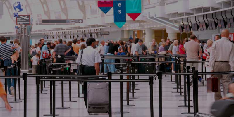 法兰克福机场客流模拟